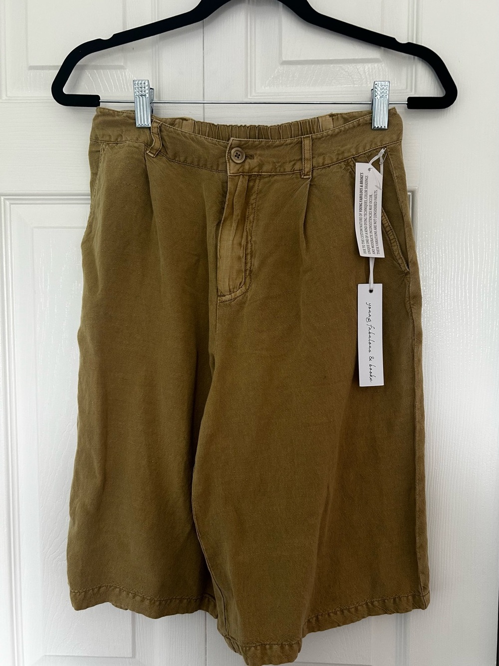 Young Fabulous & Broke Olive Green Women's Bermuda Shorts